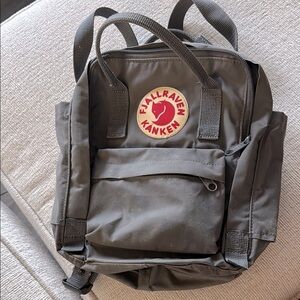Fjallraven Kånken Mini Gray Backpack